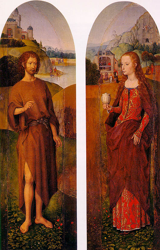 Outer Wings of a Triptych